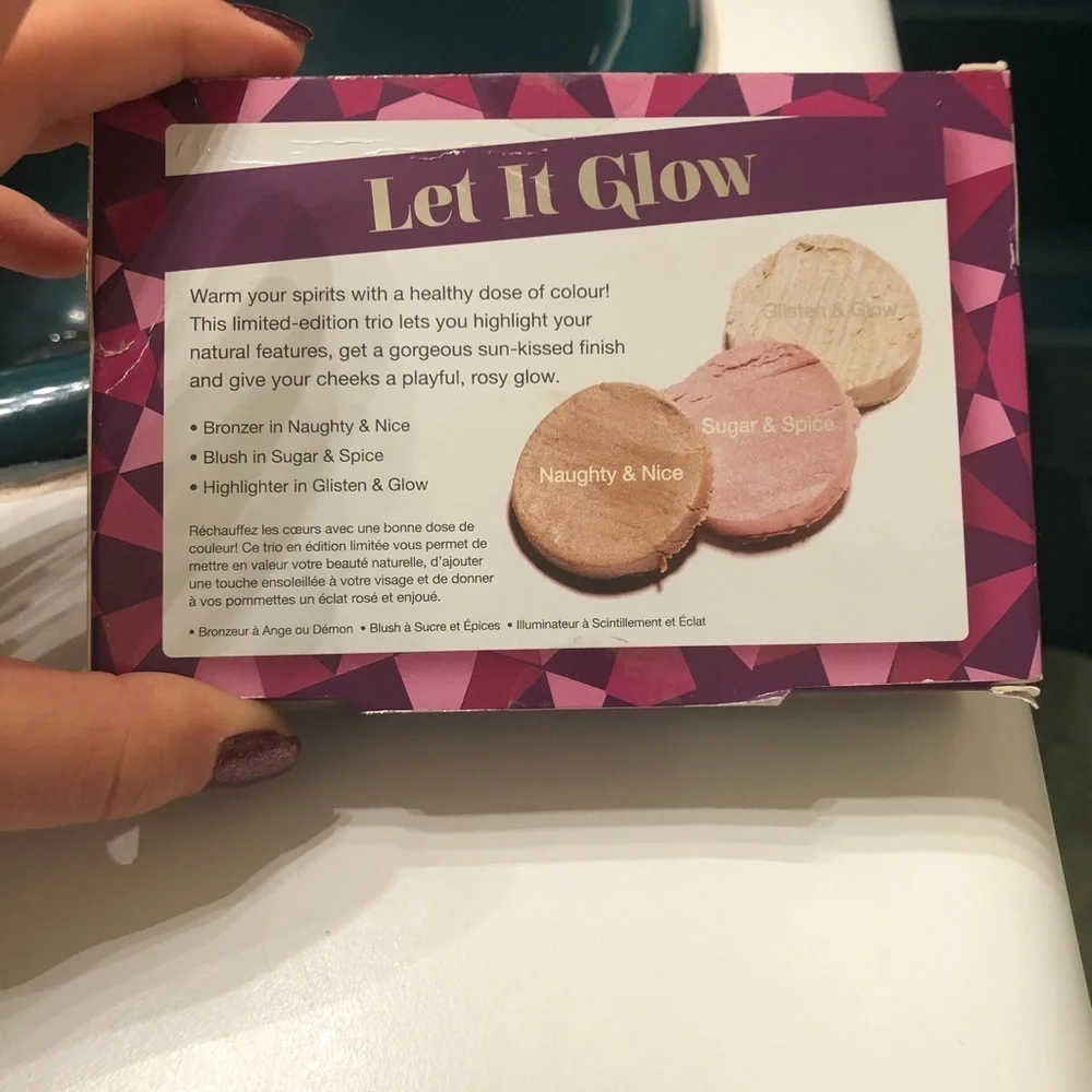 NIB PUR LET IT GO CREAM CONTOUR BLUSH HIGHLIGHT